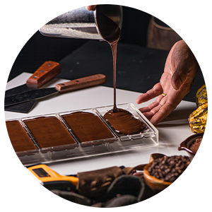 19. Chocolates y decoraciones