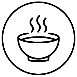 sales, fondos y caldos