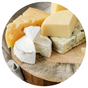 13. Quesos, lácteos y huevos
